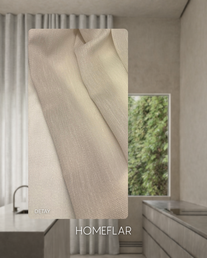 Güneş Armür Tül Perde | MODERN | DOĞAL