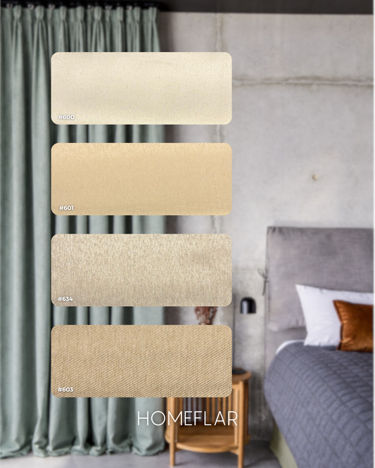 Deniz Fon Perde | DOĞAL DOKULU