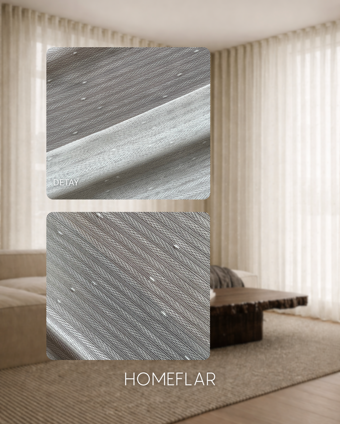 Damla Armür Tül Perde | ZARİF | DESENLİ ZEMİN