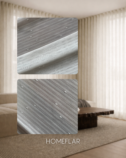 Damla Armür Tül Perde | ZARİF | DESENLİ ZEMİN